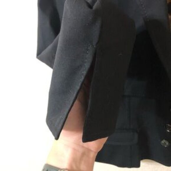 Dolce & Gabbana Italian Womens Black Blazer with Vest & Leopard Lining Size 40 - Picture 8 of 10